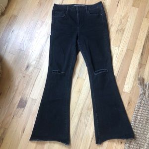 American Eagle Hi Rise Slim Flare Sz 14